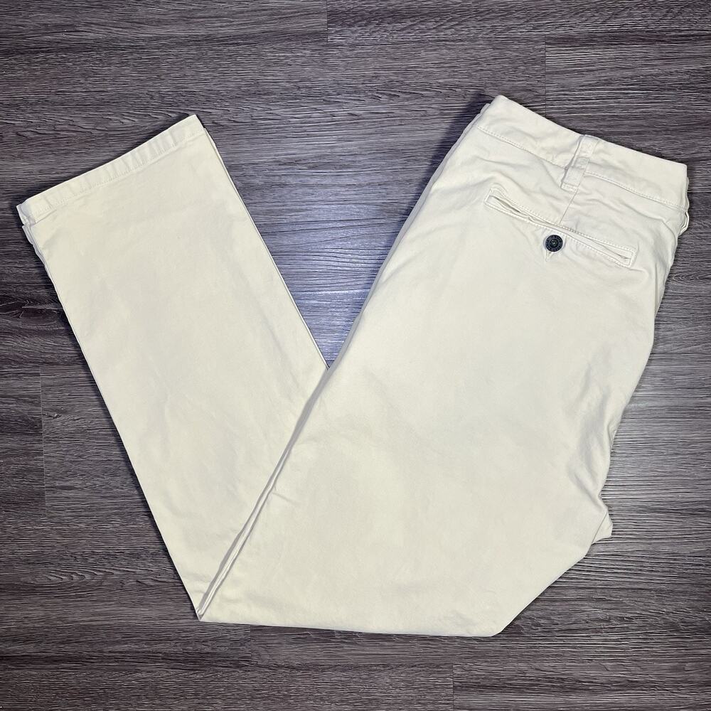 Orvis Bonefish Gotcha Chino Pants Mens 36x30 Khaki Stretch Twill Fly Fishing EUC